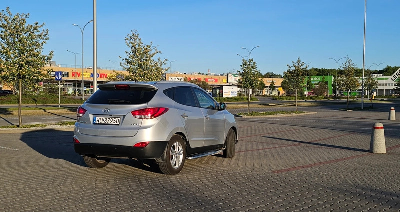 Hyundai ix35 cena 48500 przebieg: 65750, rok produkcji 2012 z Warszawa małe 121